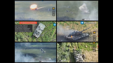Near Svatovo-Kremennaya: Russian forces frying armor of the Ukrainian army