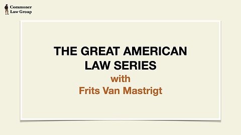 Introduction to The Great American Law Series - Overcoming Government Oppression