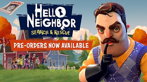 Hello Neighbor: Search and Rescue - Pre-Order Trailer | Meta Quest 2 +Pro + Rift S