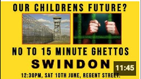 Swindon Says No To 15 Minute Cities - Intro & Speeches By Jasmin & Debbie Hicks