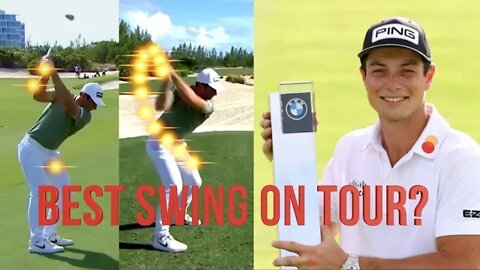 MUST SEE! Victor Hovland's Over the Top Miracle Swing