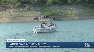 Valley residents spend Labor Day outdoors