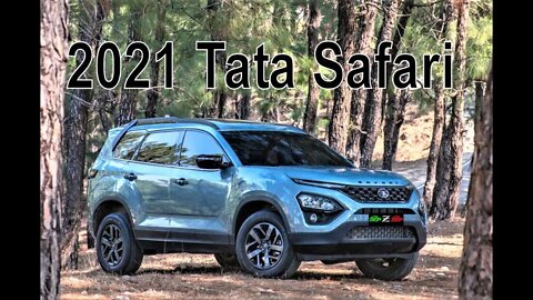 2021 Tata Safari Adventure