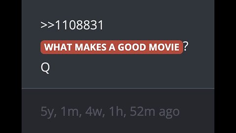 "What Makes A Good Movie?" ~ Q > Central Casting