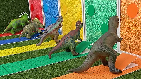Learning Video For Kids with Dinosaur.