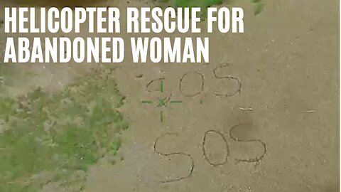 Ontario Woman Draws SOS In Sand After Her Friend Abandons Her In The Woods