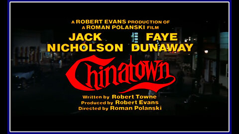 Chinatown (Movie Trailer) 1974