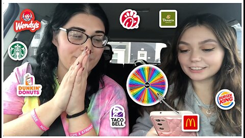 LETTING THE PERSON IN FRONT OF US DECIDE WHAT WE EAT FOR 24 HOURS! *it was harder than we thought*