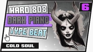 💀 [ FREE ] Hard Distorted 808 Dark Piano Type Rap Beat || Cold Soul