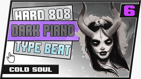 💀 [ FREE ] Hard Distorted 808 Dark Piano Type Rap Beat || Cold Soul