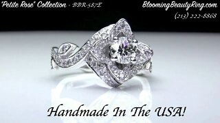 BBR-587E Engagement Ring From BloomingBeautyRing.com