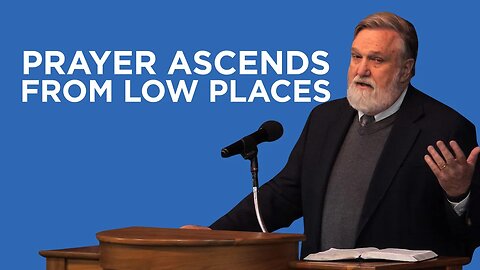 Psalm 142: Prayer Ascends from Low Places | Douglas Wilson