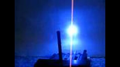 100mW Blue/Violet Laser lights a Match