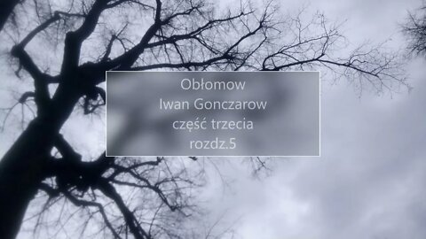 Obłomow - Iwan Gonczarow część III rozdz 5