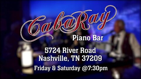 Ray Stevens CabaRay Piano Bar Promo 1