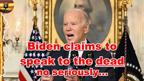 Joe Biden is 'elderly man with a poor memory' according to justice department! Can't hide it now!