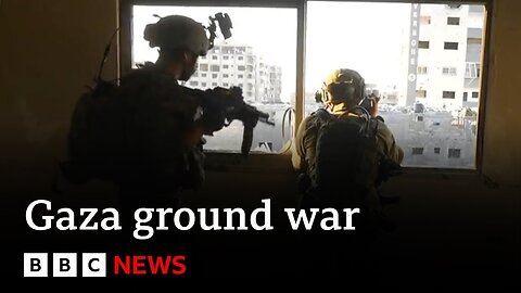 Special report: Inside Gaza with Israeli forces - BBC News