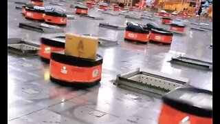 Robotic Amazon Warehouse