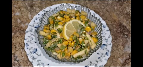 Corn chaat recipe