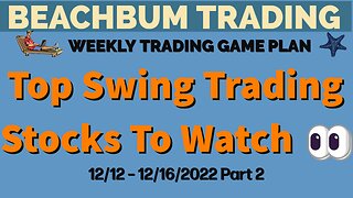 Top Swing Trading Stocks to Watch �� for 12/12 – 12/16/22 | DIS FAZ FCAP FPAY SOXS STX UVXY & More