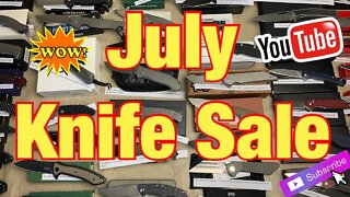 July Knife Sale / See video for purchase & payment information !