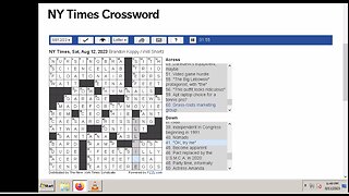 NY Times Crossword 8 Jul 23, Saturday