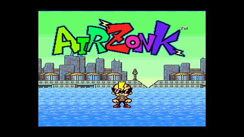 Air Zonk (Turbo Grafx-16): Stage 1 - Toxy Land Gameplay Presentation