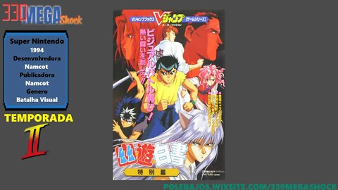 Jogo (Quase) Completo 50: Yu Yu Hakusho Tokubetsu Hen (Super Nintendo)