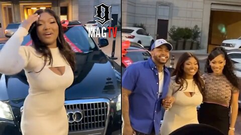 Scrappy & Erica Dixon Surprise Daughter Emani With A Car For Her 17th B-Day! 🚗