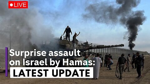 LATEST on Israel 'at war' as Hamas launches major surprise attack.