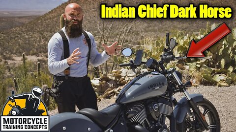 2022 Indian Chief Dark Horse First Ride Preview | Motorcycle Training Concepts