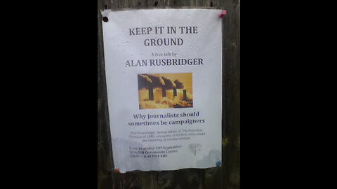 Alan Rusbridger in Oxford