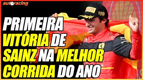 VITÓRIA DE SAINZ NO DISPUTADO GP DA INGLATERRA EM SILVERSTONE | F1 2022