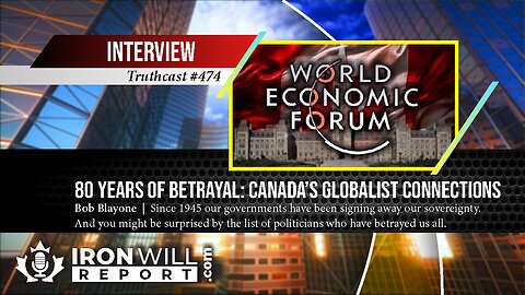 80 Years of Betrayal: Canada's Globalist Connections | Bob Blayone