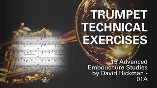15 Advanced [Embouchure] Studies for Trumpet by (David Hickman) - 01A