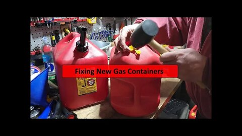 New Gas Can Fix - As Good As An Old Gas Can