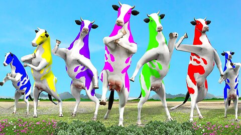 Cow Videos Dancing Cow 3D Animated Flying Cow