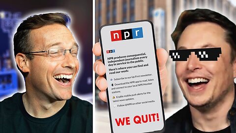 🚨 NPR Rage Quits Twitter | Elon Trolls Them On Way Out ‘DEFUND NPR’