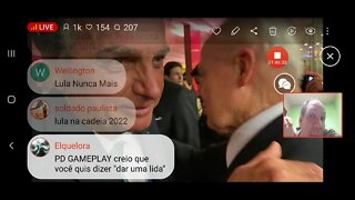 Live : Fim da linha para Lula . Globo divulga Pesquisa com Bolsonaro detonando