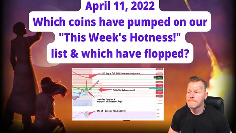 Which coins have pumped on our list & which have flopped?