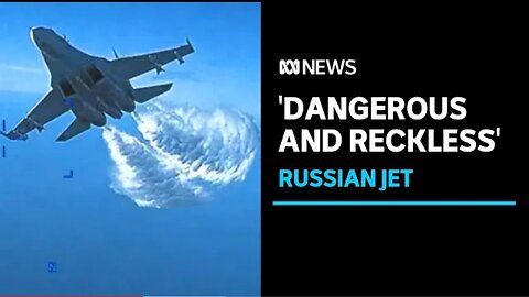 US releases dramatic video of Russian jet allegedly hitting drone.