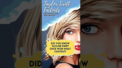 Taylor Swift Factoids: Winner! #fyp #youtubeshorts #TaylorSwift