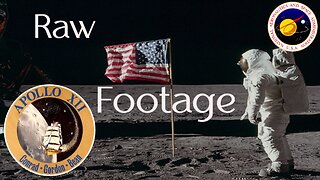 Apollo mission Raw Footage