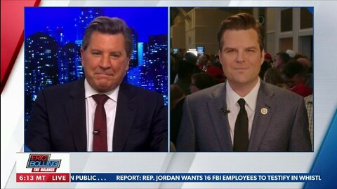 Gaetz Calls for Abolishing the FBI and DOJ