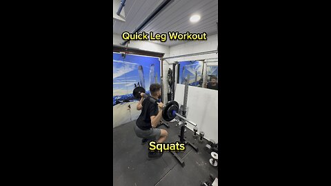 Quick Leg Workout
