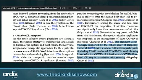 Dr. Bryan Ardis | “They Found That Smokers Were The Least Affected”