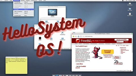 HelloSystem OS !!! First look At | Linux Install | The Linux Tube