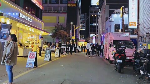 Nightlife in Seoul 화려한 도심속 패션피플 거리를 함께 걸어요_4K HDR