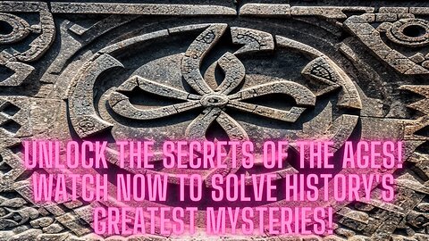 The Enigma of History's Greatest Mysteries Streaming Now! Uncover the Secrets of History's Greatest