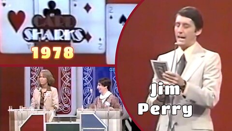 Jim Perry | Card Sharks (9-20-1978) | Full Episode | Game Shows